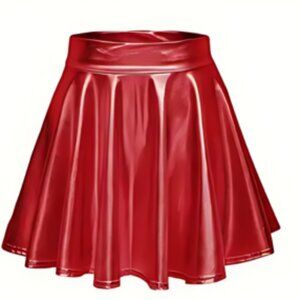 Shimmery Skater Skirt